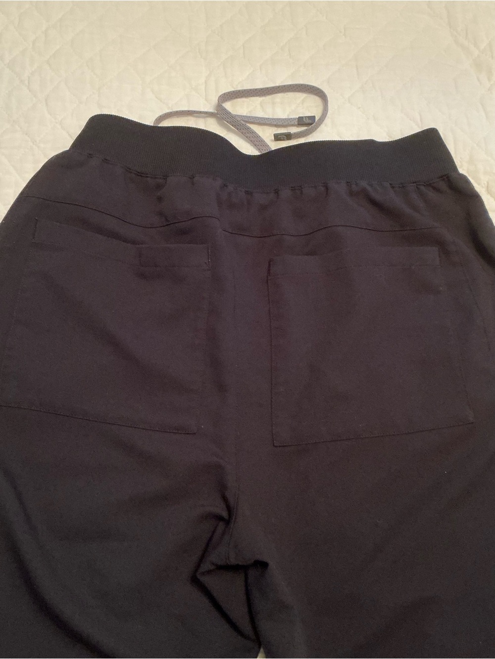 Fabletics High-Rise On Call Scrub Jogger, XS Black - Picture 5 of 10